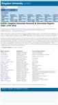 Mobile Screenshot of kurir.kingston.ac.uk